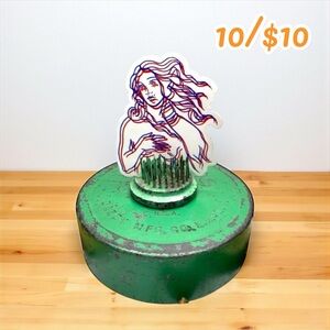 Birth of Venus Line Art Sticker – Approx. 2.5”